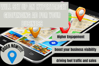 set up an hypertarget geofencing ad for your business
