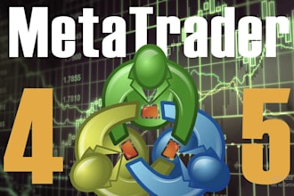 mt4, mt5 indicator or expert advisor metatrader as per requirements