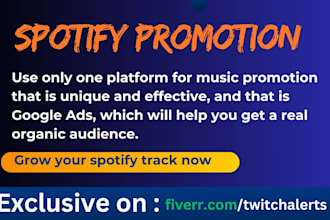 create ads to promote your spotify music