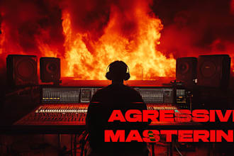make mastering for your agressive metal music, electronic music