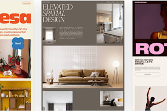 do modern squarespace website design, redesign squarespace website development