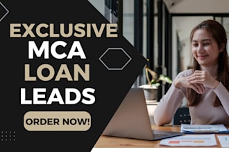 generate mca loan leads business loan leads via mca leads loan leads website