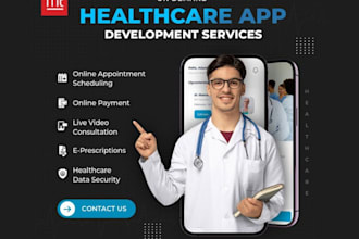 build healthcare app telemedicine app doctor app healthcare health fitness app