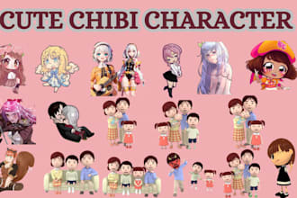 draw cute chibi character kawaii cute drawing chibi cute anime draw manga