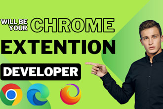 create custom chrome extension or browser extension