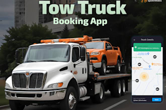 develop truck booking app, logistic app, cargo app, fleet management app