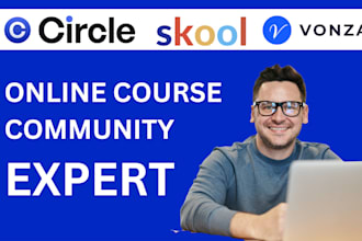 do skool community setup skool group vonza circle community skool online course