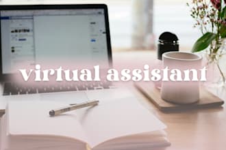 be a reliable virtual assistant for admin and social media