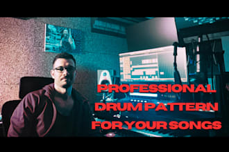 make drums with professional sound for your edm and dance pop songs