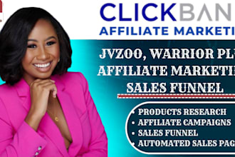 clickbank amazon jvzoo affiliate marketing sales funnel clickfunnel sales funnel