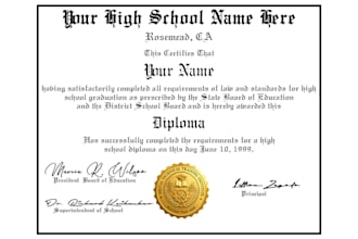 do professional degree certificate and award certificate