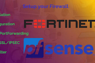 configure pfsense fortigate firewalls