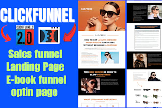 create unique clickfunnels landing page clickfunnels sales funnels clickfunnels