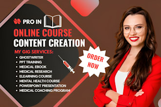 do medical writing medical research mental health course content ppt slides
