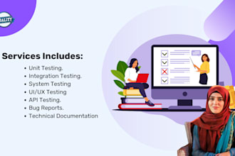 do manual and automation tests for your software