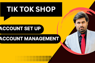 setup tiktok shop,tiktok ads and do tiktok marketing