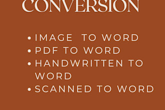 convert any document to word or excel
