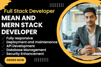 be your mern stack and mean stack web developer