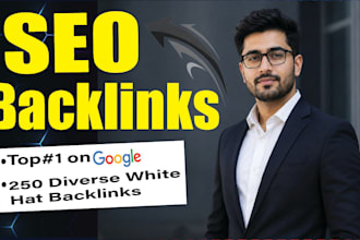 build manual diverse SEO backlinks for your website ranking