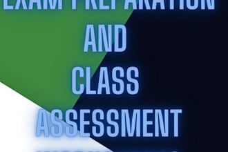 prepare accounting worksheets for class tests and exam