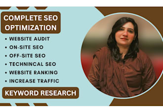provide a complete monthly SEO service for your website