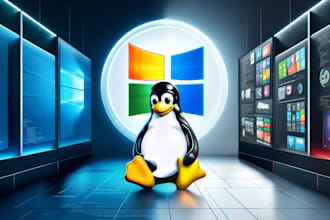 write linux and windows scripts using bash, batch, and powershell
