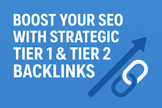 build 1000 tier 1 and 10k tier 2 SEO contextual backlinks