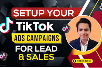 set up your tiktok ads account, pixel, and conversion events
