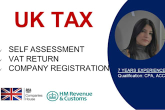 prepare your UK self assessment tax return for hmrc