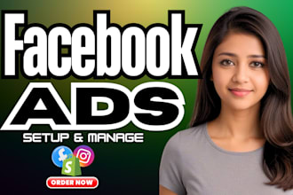 facebook ads campaign, shopify ads, increase traffic, leads and sales