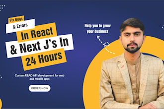 fix react js and next js bug in just 24 hours
