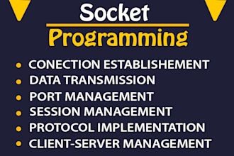 help you in socket programming in java, c, cpp, csharp