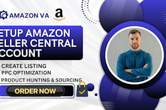 professionally set up amazon seller central account