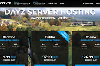 create dayz server with mods and custom code, scripts, map, server edits