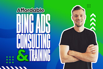 do bing ads and microsoft ads consulting, audit, training