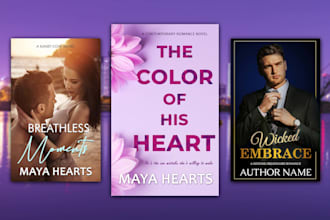 design your romance book cover