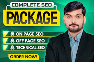 do complete monthly SEO for your website for google rankings by white strategy