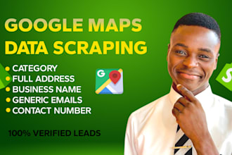 google map scraping, data extraction for b2b lead generation