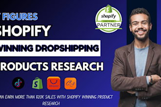 find winning shopify droshipping product and do shopify product research