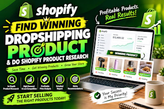 find winning shopify droshipping product and do shopify product research