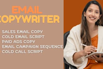 craft sales email copy email campaign copy ads copy cold call script sales pitch