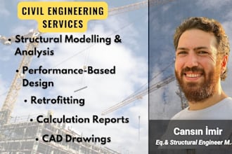 do civil and structural projects, drawings and reports