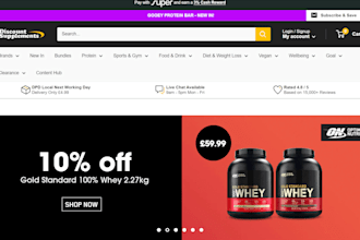 build supplement shopify store sarms, peptide, nutraceutical supplement website