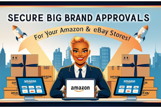 take a secure big brand approvals for your amazon and ebay stores