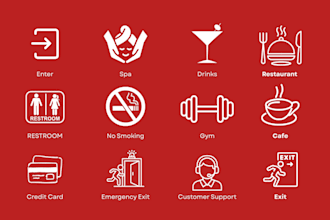 design custom and professional icons for your personal brand