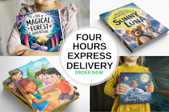 create 3d mockups of your childrens book or ebook