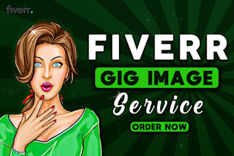 design a clickable gig image, cover, and gig thumbnail in 24 hours