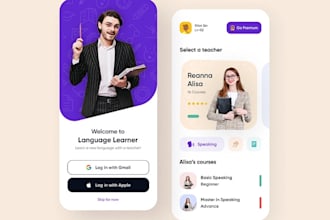 build language learning app, educational app, ai language learning app