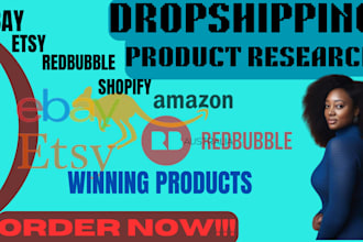 dropshipping product research for shopify winning products