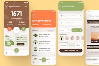 design and implement conversational ai chatbots for apps and websites